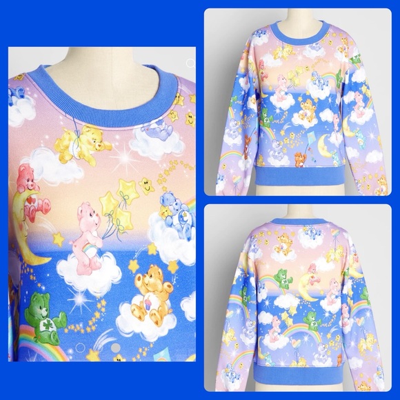Modcloth Sweaters - ModCloth X Care Bears Sprinkles Of Starlight Sweatshirt Size 3X